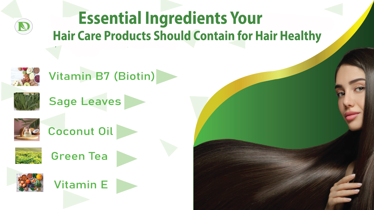 You are currently viewing 10 Essential Ingredients Your Hair Care Products Should Contain for Hair Healthy