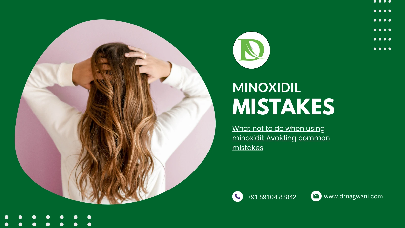 You are currently viewing What not to do when using minoxidil: Avoiding common mistakes