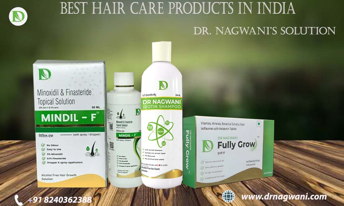 You are currently viewing Best Hair Care Products in India: Dr. Nagwani’s Solutions Unveiled
