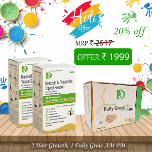 2 Hair Growth and 1 Fully Grow AM PM